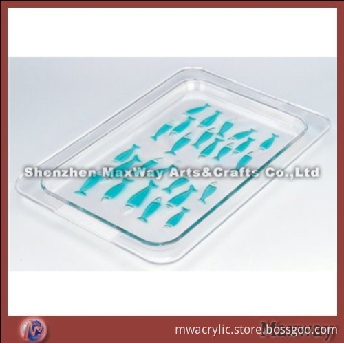 Pure Clear Hot Selling Lucite Tray